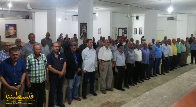 الهيئة الوطنية للمتقاعدين العسكريين الفلسطينيين في منطقة صيدا تعقد مؤتمرَها الثالث