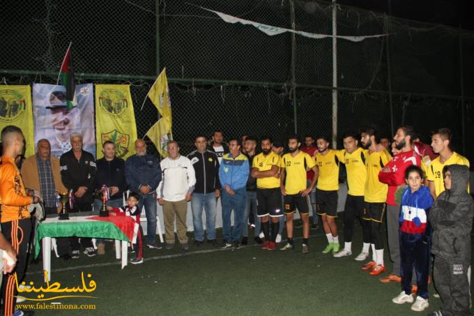 نادي "شبيبة العودة" يفوز بكأس الرئيس ياسر عرفات لكرة القدم في بيروت