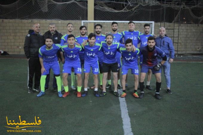 "الأخوة" يفوز في ثاني مباريات كأس انطلاقة حركة "فتح" الخامسة والخمسين لكرة القدم في صيدا