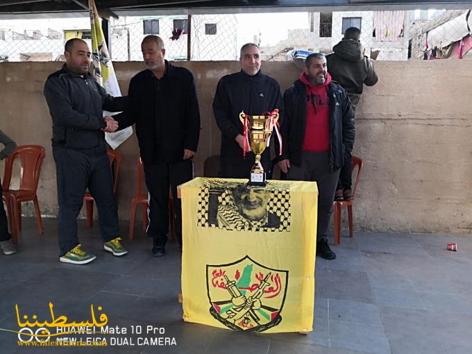 "الناصرة" بطل مباراة كأس انطلاقة حركة "فتح" في عين الحلوة