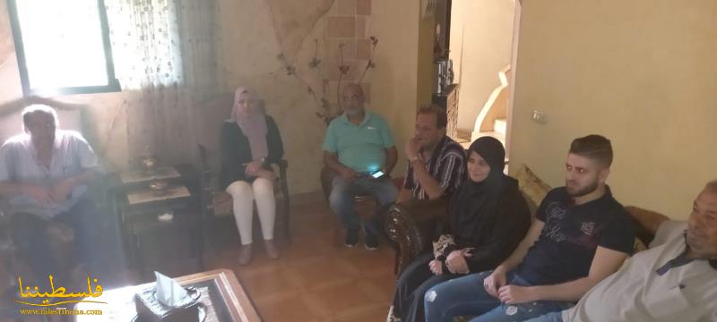 شناعة يلتقي قيادة حركة "فتح" وآل زيدان في مخيم المية ومية
