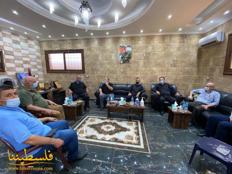 اللواء توفيق عبد الله يستقبل وفدًا من "حزب الله"