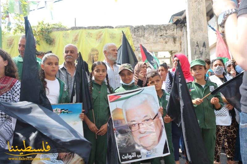اعتصامٌ حاشدٌ في مخيّم الميّة وميّة إحياءً لذكرى مجزرة صبرا وشاتيلا ورفضًا للتطبيع مع الاحتلال