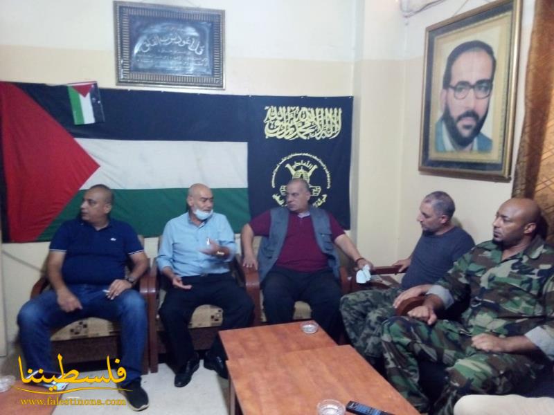 جولة زيارات لقيادة قوات "الأمن الوطني الفلسطيني" في منطقة الشمال