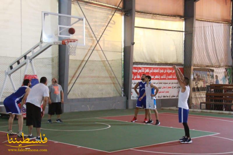 مباراة كرة سلة عن روح الشهيد محمود زيدان "أبو زيدون" في صيدا