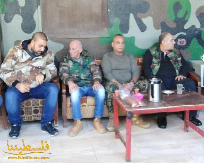 لقاءٌ بين قيادتي قوات الأمن الوطني الفلسطيني والمتقاعدين العسكريين في الشمال