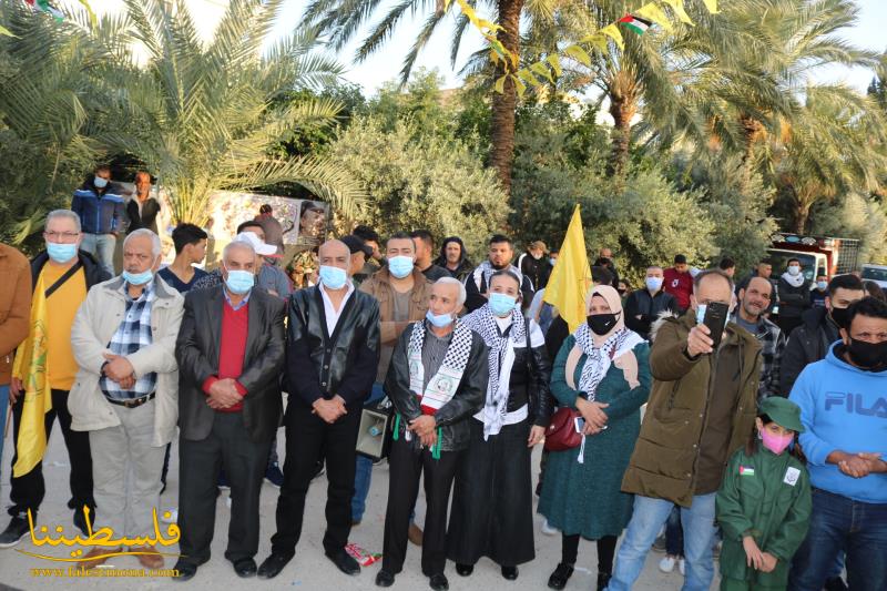 حركة "فتح" تُحيي ذكرى انطلاقتها الـ٥٦ بمهرجانٍ حاشدٍ في مخيّم الرشيدية