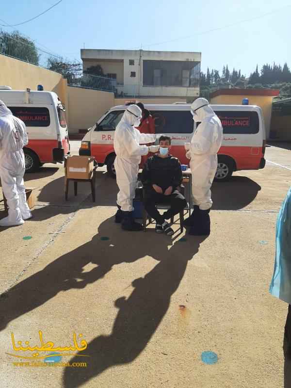 الجيش الأبيض في مستشفى الهمشري يُجري فحوصات (PCR) في تجمعات الساحل