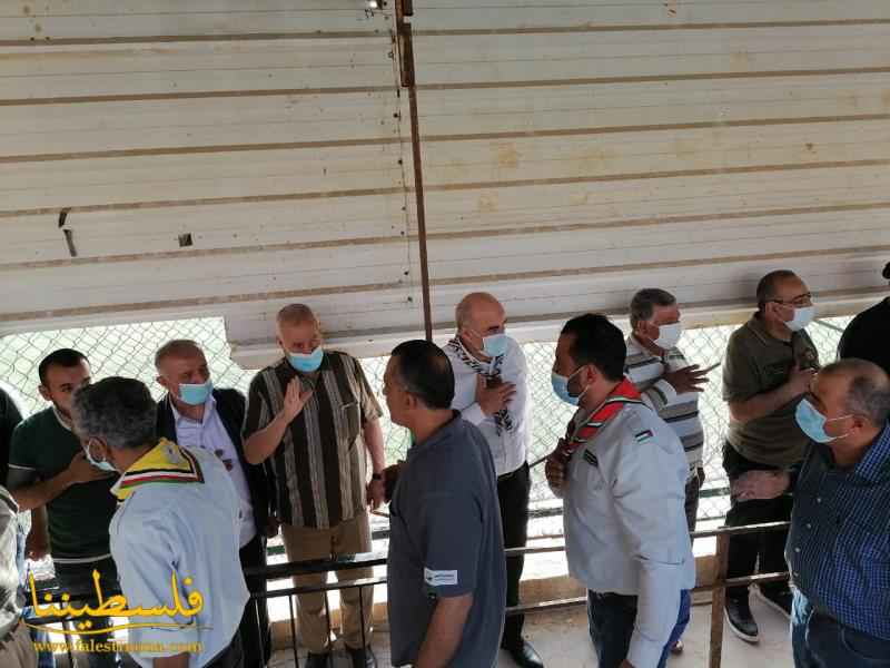 حركة "فتح" تُشيِّع الشهيد الأستاذ منذر ياسين في مخيّم نهر البارد