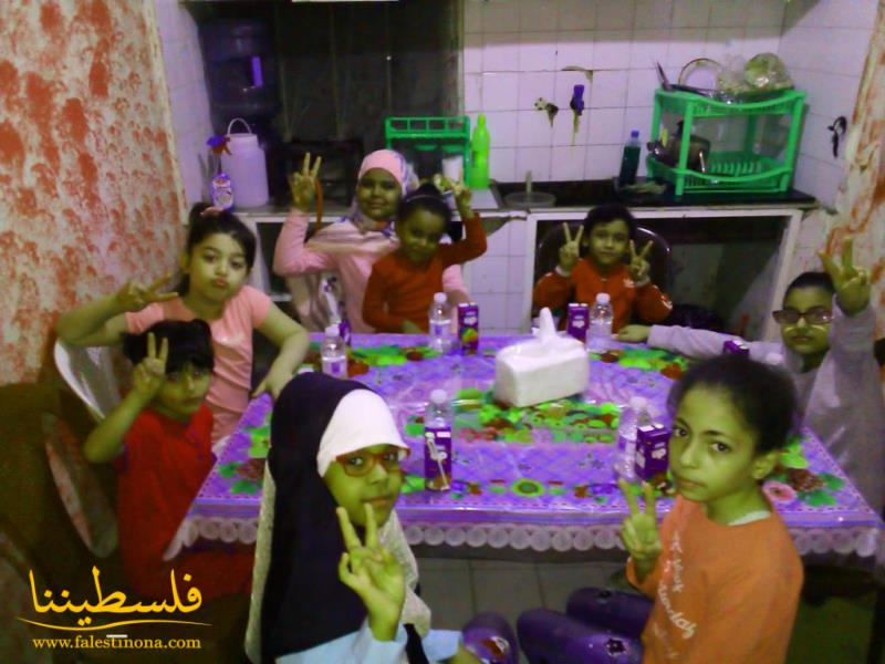 حركة "فتح" الشعبة الرئيسية تقيم إفطاراً رمضانياً لأطفال شاتيلا