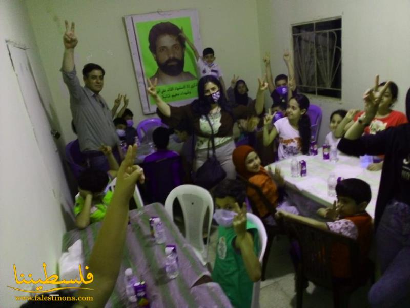 حركة "فتح" الشعبة الرئيسية تقيم إفطاراً رمضانياً لأطفال شاتيلا