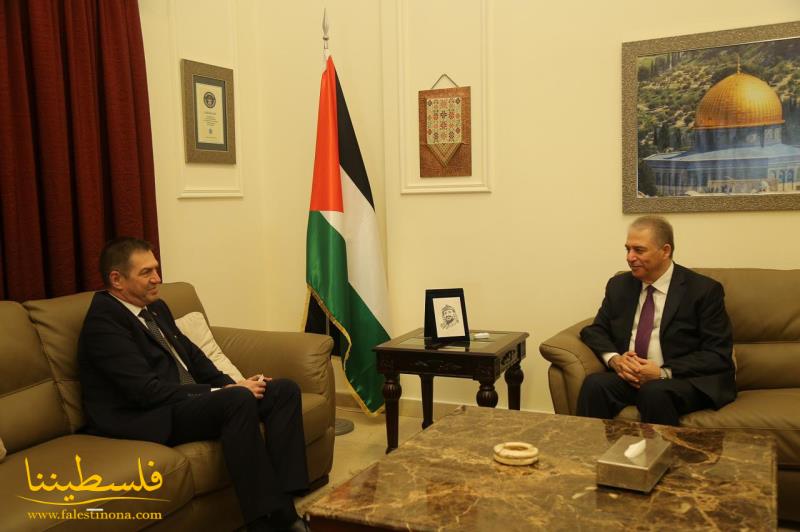 السّفير دبور يلتقي السفير الروماني في لبنان