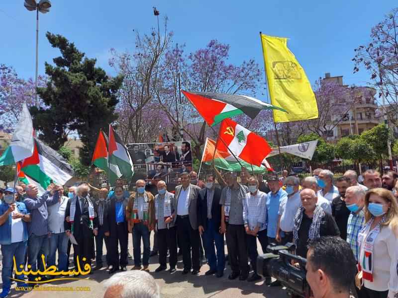 وقفةٌ تضامنيةٌ مع فلسطين في مدينة طرابلس بدعوة من "فتح" و"حزب طليعة لبنان"