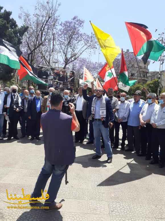 وقفةٌ تضامنيةٌ مع فلسطين في مدينة طرابلس بدعوة من "فتح" و"حزب طليعة لبنان"