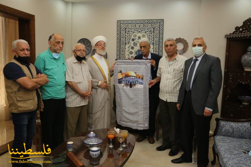 قيادة حركة "فتح" في بيروت تزور رئيس جمعية المشاريع الخيرية الإسلامية