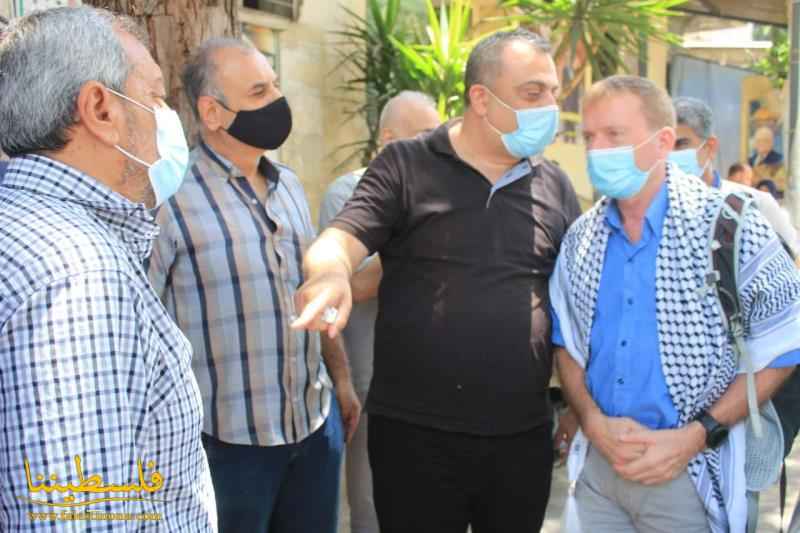 حركة "فتح" - قيادة منطقة صيدا تستقبل مستشار السفير النرويجي "آره هوڤدناك" في لبنان