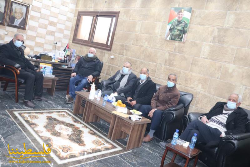 حركة "فتح" تستقبل وفدًا من حزب الله في مقرّها بمخيم الرشيدية