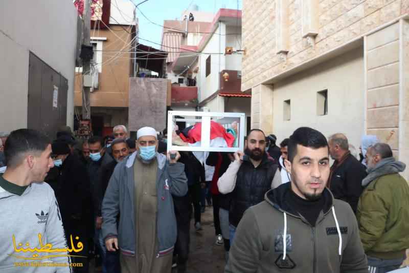 حركة "فتح" في صور تُشيِّع القيادية "عليا زمزم" في مخيّم الرشيدية