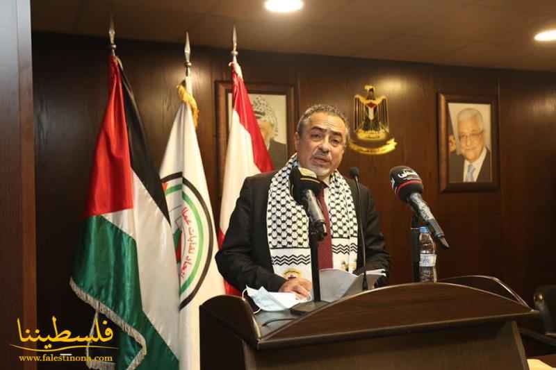 افتتاح مؤتمر اتحاد نقابات عمال فلسطين- فرع لبنان
