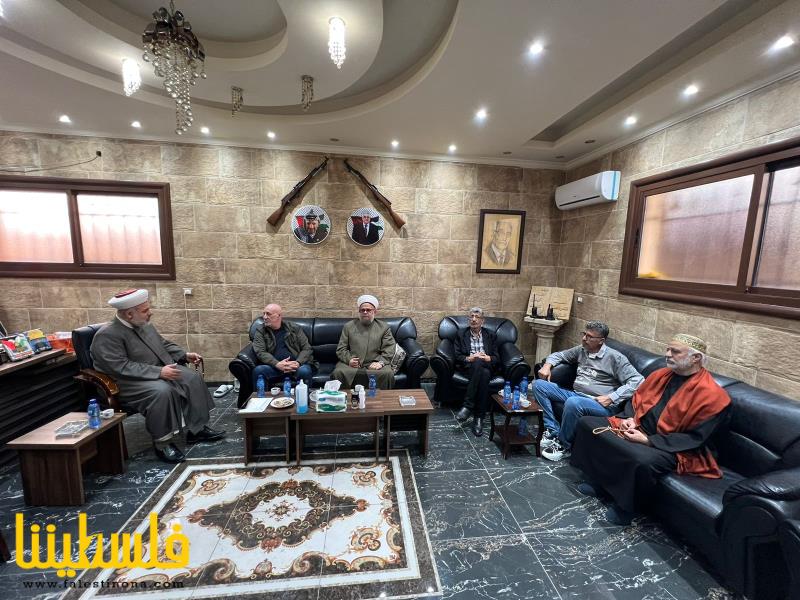 قيادة حركة فتح في صور تستقبل وفدا من جمعية المشاريع