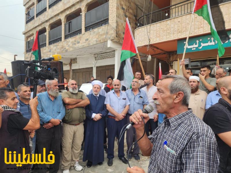 مسيرة غضب في مخيم نهر البارد استنكارًا للعدوان الصهيوني على غزة