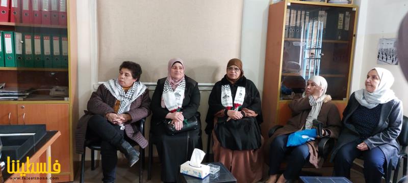 الاتحاد العام للمرأة الفلسطينية يلتقي مدير خدمات الأونروا في مخيَّم البداوي