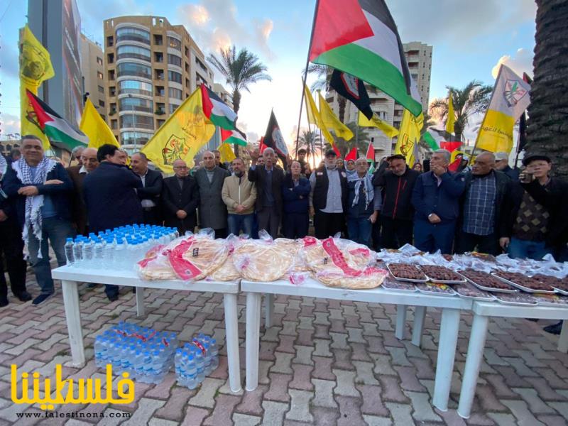 "حبة تمر وشربة ماء وكسرة خبز" شعار إفطار تضامناً مع غزة وفلسطين