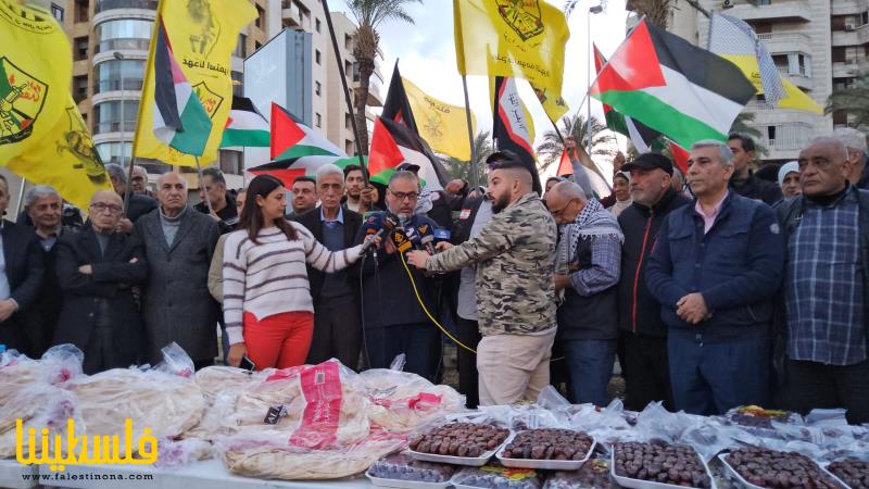 "حبة تمر وشربة ماء وكسرة خبز" شعار إفطار تضامناً مع غزة وفلسطين