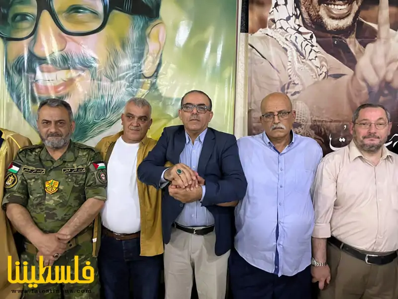 حركة "فتح" ترعى مصالحة بين  آل الحديري في مخيم البداوي