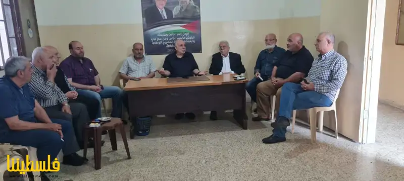 "فتح" في صيدا تستقبل وفدًا قياديًا من "جبهة التحرير الفلسطينية"