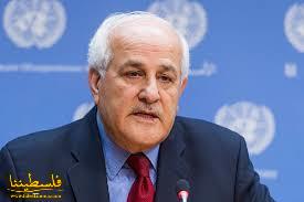 منصور يدعو المجتمع الدولي لوضع حد لإفلات إسرائيل من العقاب