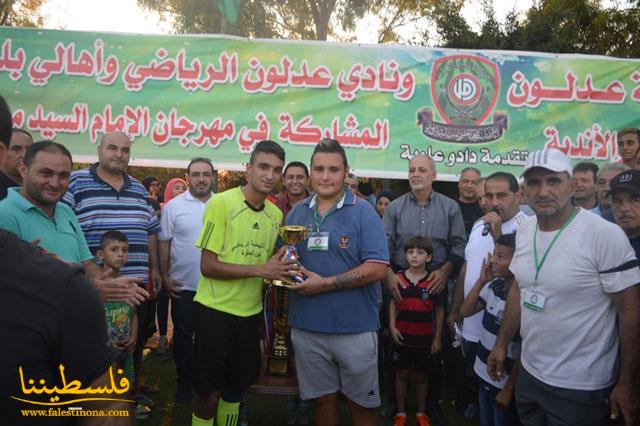 نهضة عين الحلوة يُحرِز المركز الثاني في دورة الإمام الصدر لكرة القدم في عدلون