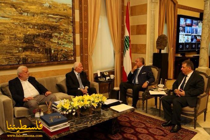 الأحمد يلتقي وزير الداخلية اللبنانية ومدير عام قوى الأمن الداخلي
