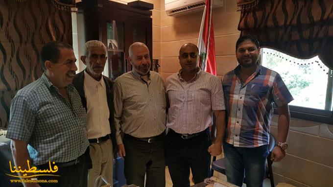 قيادة حركة "فتح" في الشمال تزور رئيس بلدية البداوي