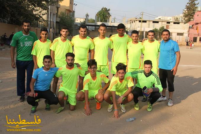 نادي الشباب العربي يفوز على بيت المقدس في كأس  الشهيد ياسر عرفات بعين الحلوة