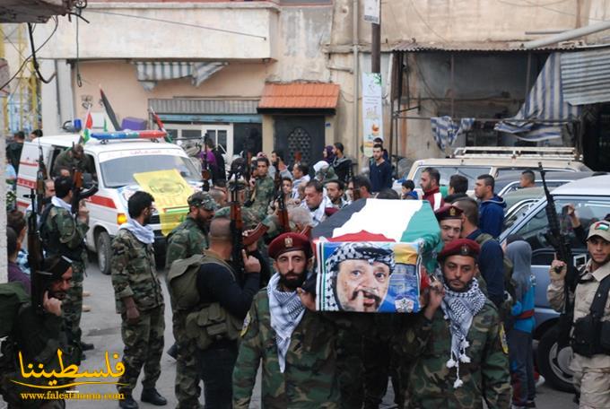 مسيرة حاشد بذكرى استشهاد الرمز ياسر عرفات في البقاع