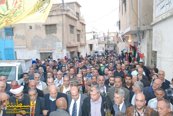 مسيرة حاشد بذكرى استشهاد الرمز ياسر عرفات في البقاع