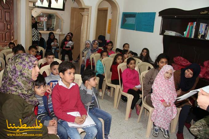 معهد الشهيد ياسر عرفات يكرم الطلاب المتفوقين في حفظ القرآن بعين الحلوة