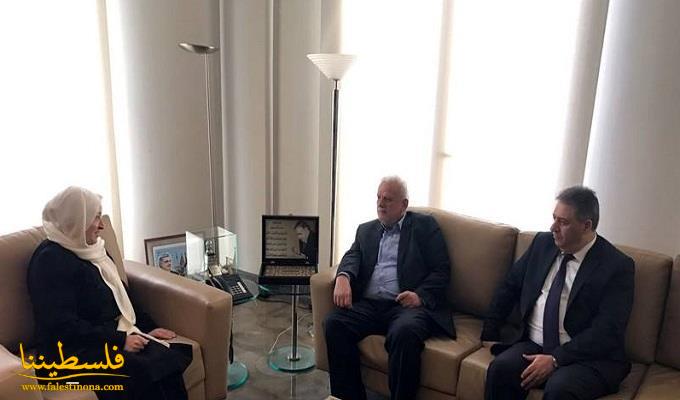 الحريري استقبلت السفير دبور وأبو العردات في بيروت
