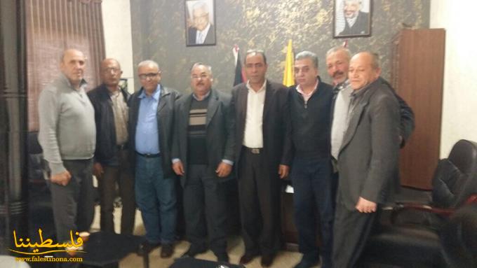 وفد من حزب الشعب الفلسطيني يزور قيادة حركة "فتح" في البقاع