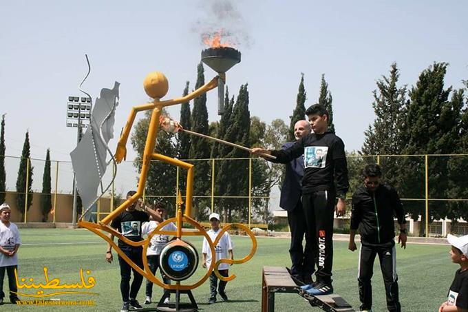 أطفال فلسطين في لبنان يشاركون في الدورة التاسعة للأولمبياد الفلسطيني