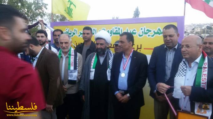 فعاليات مهرجان المقاومة والتحرير تُختَتم بمباراةٍ بين المنتخبَين الفلسطيني واللبناني