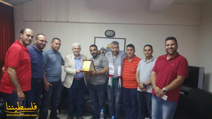 فياض يُكرِّم الوفد المقدسي بسفارة فلسطين في بيروت