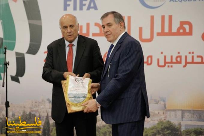 الرجوب: هلال القدس سيمثل فلسطين في مباراة عربية