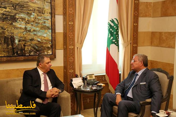 السفير دبور يلتقي وزير الداخلية والبلديات اللبناني