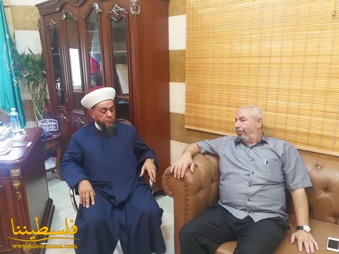 فياض يلتقي رئيس دائرة افتاء عكار