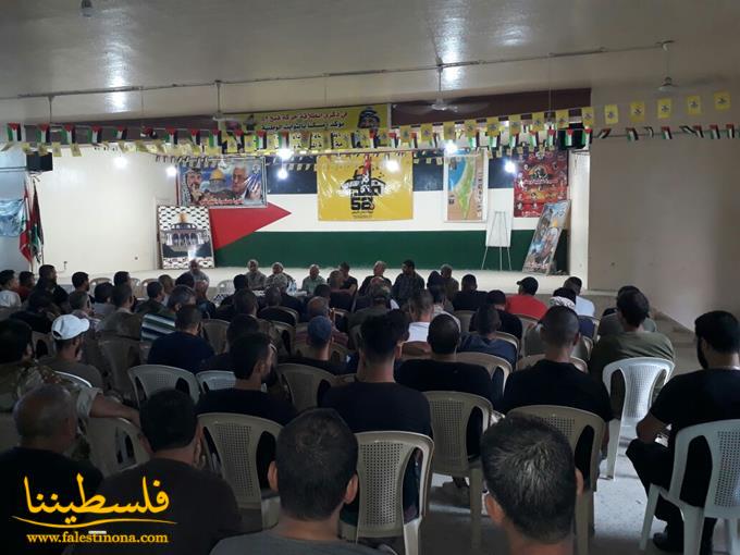 محاضرة للعميد سلّام في منطقة الشمال حول خطاب الرئيس والأوضاع الفلسطينية