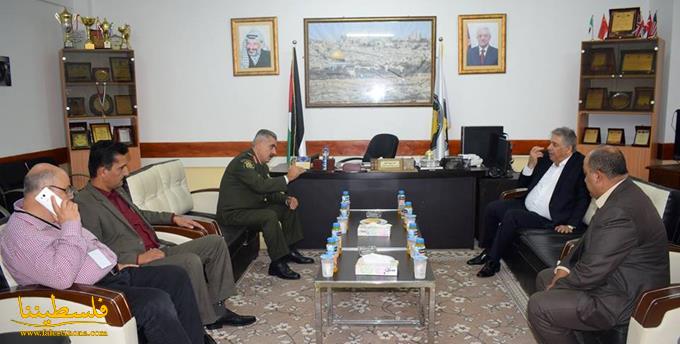 السفير دبور يلتقي "هيئة التدريب العسكري لقوى الأمن الفلسطيني" في أريحا