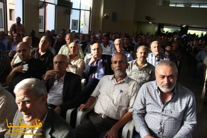 ‏"م.ت.ف" وحركة "فتح" في لبنان تؤبِّن عضو المجلس الاستشاري لحركة "فتح" خالد عزّام