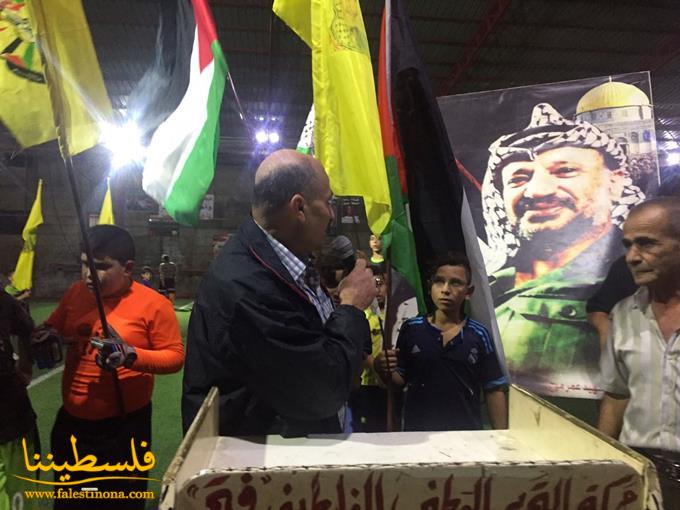 "فتح" تُحيي ذكرى استشهاد الرمز ياسر عرفات بمهرجانٍ رياضيٍّ في مخيَّم نهر البارد